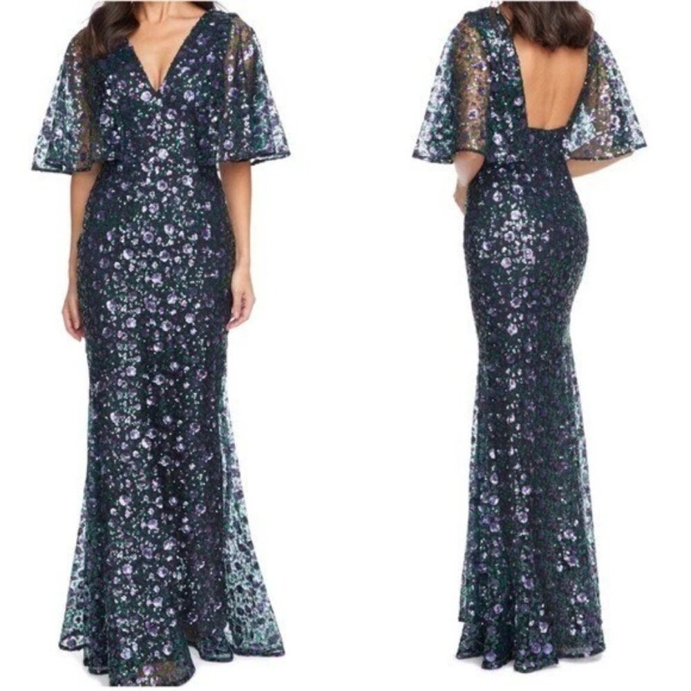 Dress the Population Sequin Gown